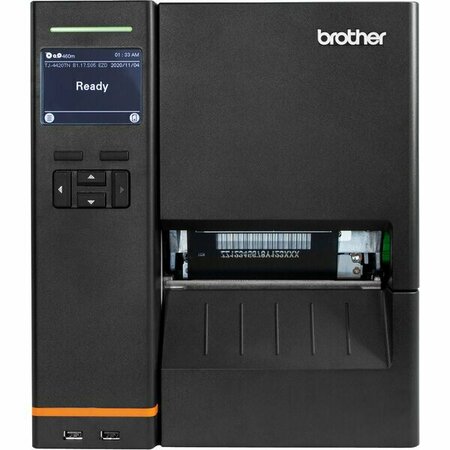 BROTHER TJ-4520TN Titan 4 1/2'' Thermal Transfer 203 DPI Industrial Printer with Full Roll Rewind 105TJ4520TN